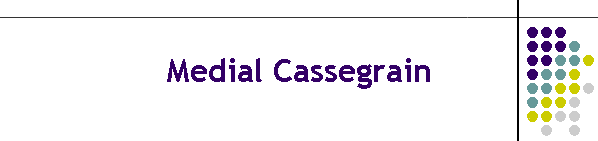 Medial Cassegrain